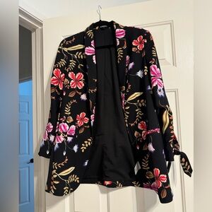 Express floral blazer